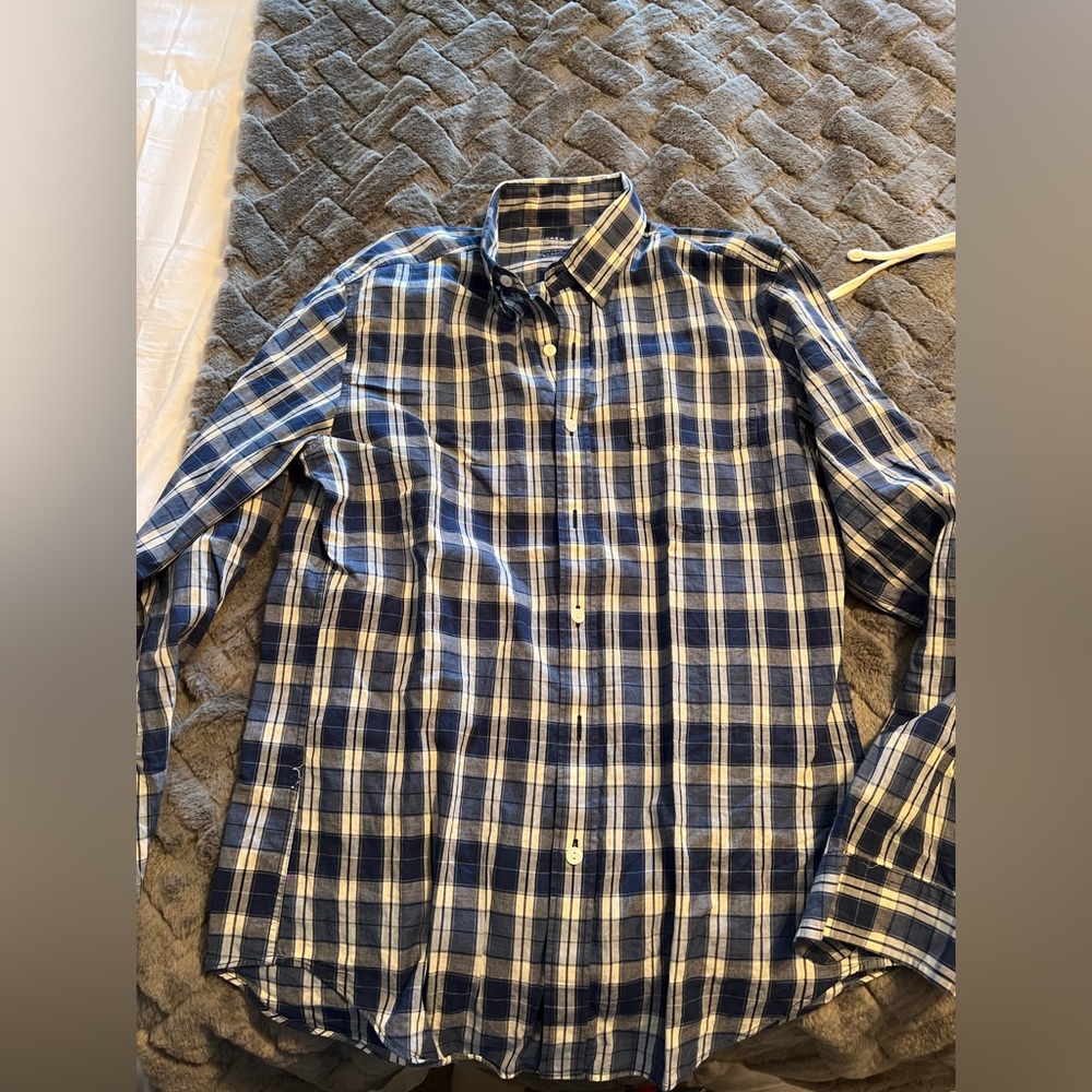 J.Crew thin and light button down shirt
